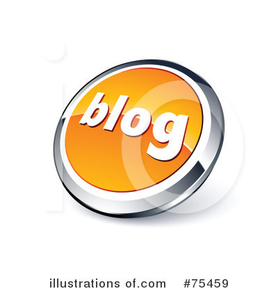 Royalty-Free (RF) Web Site Button Clipart Illustration by beboy - Stock Sample #75459