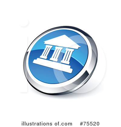 Royalty-Free (RF) Web Site Button Clipart Illustration by beboy - Stock Sample #75520