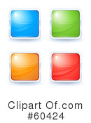 Web Site Buttons Clipart #60424 by Oligo