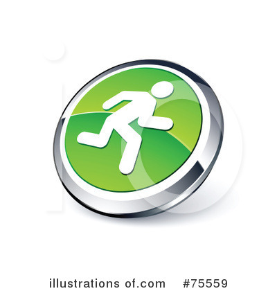 Royalty-Free (RF) Web Site Buttons Clipart Illustration by beboy - Stock Sample #75559