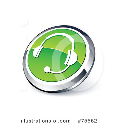 Royalty-Free (RF) Web Site Buttons Clipart Illustration by beboy - Stock Sample #75562