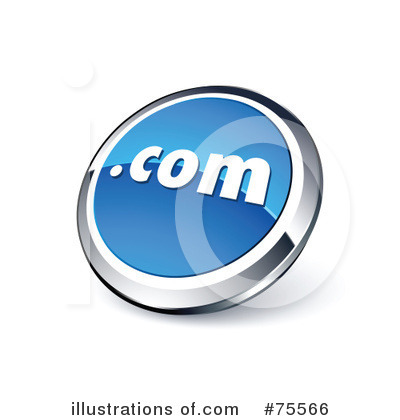 Royalty-Free (RF) Web Site Buttons Clipart Illustration by beboy - Stock Sample #75566