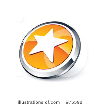 Royalty-Free (RF) Web Site Buttons Clipart Illustration by beboy - Stock Sample #75592