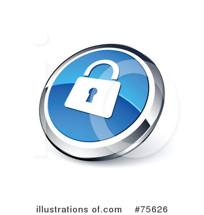 Royalty-Free (RF) Web Site Buttons Clipart Illustration by beboy - Stock Sample #75626