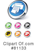 Web Site Buttons Clipart #81133 by beboy