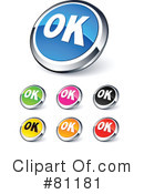 Web Site Buttons Clipart #81181 by beboy