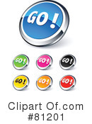 Web Site Buttons Clipart #81201 by beboy