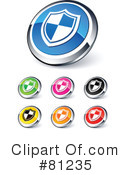 Web Site Buttons Clipart #81235 by beboy