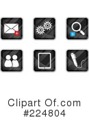 Web Site Icons Clipart #224804 by Qiun