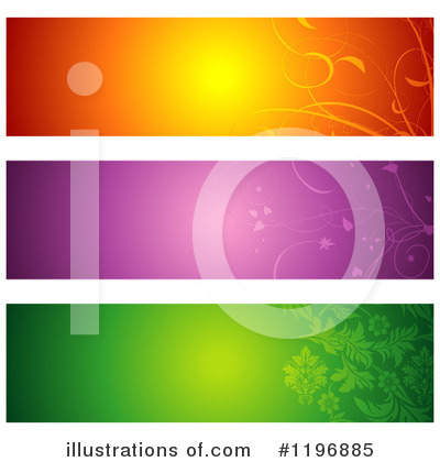 Royalty-Free (RF) Website Banner Clipart Illustration by dero - Stock Sample #1196885