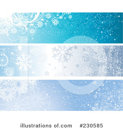 Christmas Banners Clipart #230585 by KJ Pargeter
