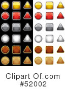 Website Buttons Clipart #52002 by dero