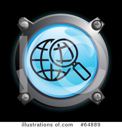 Royalty-Free (RF) Website Buttons Clipart Illustration by Frog974 - Stock Sample #64889