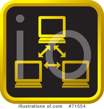 Royalty-Free (RF) Website Icon Clipart Illustration by Lal Perera - Stock Sample #71554