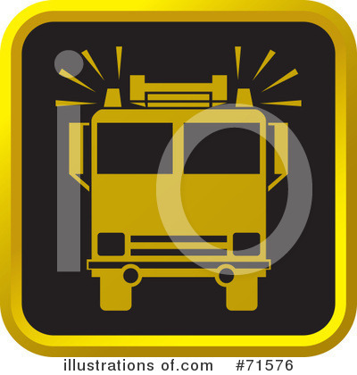 Fire Truck Clipart #71576 by Lal Perera