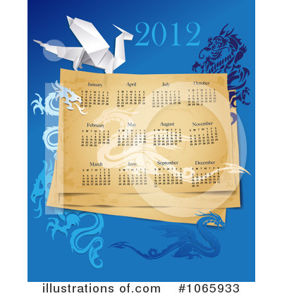 Year Of The Dragon Clipart #1065933 by Eugene
