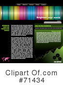 Website Template Clipart #71434 by michaeltravers