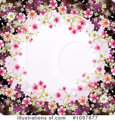 Royalty-Free (RF) Wedding Background Clipart Illustration by merlinul - Stock Sample #1097677
