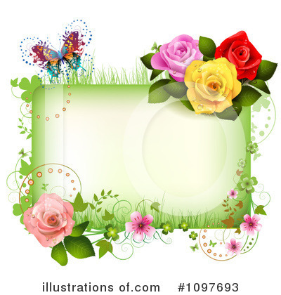 Wedding Background Clipart #1097693 by merlinul
