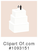 Wedding Cake Clipart #1093151 by Randomway