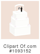 Wedding Cake Clipart #1093152 by Randomway