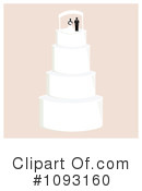 Wedding Cake Clipart #1093160 by Randomway