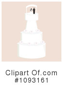 Wedding Cake Clipart #1093161 by Randomway