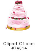 Wedding Cake Clipart #74014 by Pams Clipart