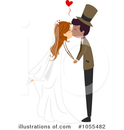 Royalty-Free (RF) Wedding Clipart Illustration by BNP Design Studio - Stock Sample #1055482