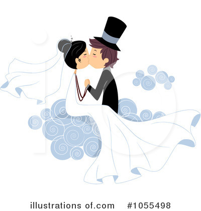 Royalty-Free (RF) Wedding Clipart Illustration by BNP Design Studio - Stock Sample #1055498