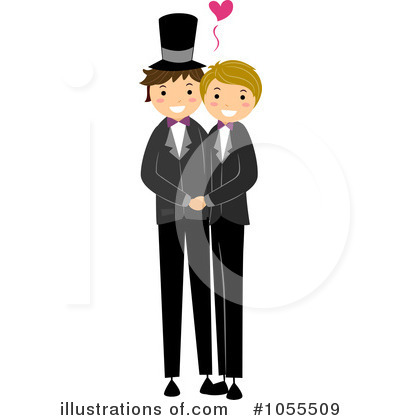 Royalty-Free (RF) Wedding Clipart Illustration by BNP Design Studio - Stock Sample #1055509