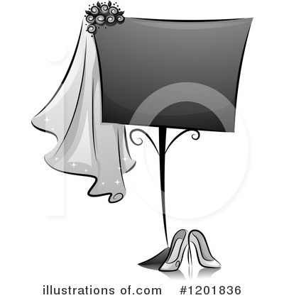 Royalty-Free (RF) Wedding Clipart Illustration by BNP Design Studio - Stock Sample #1201836
