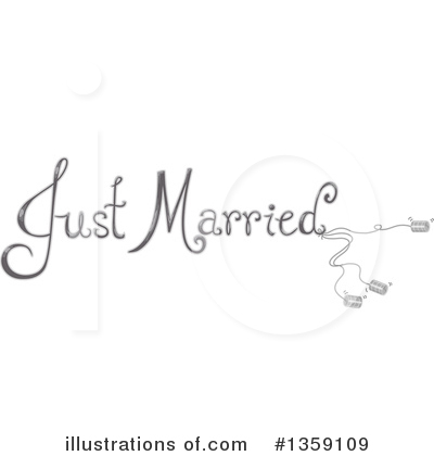 Just Married Clipart #1359109 by BNP Design Studio