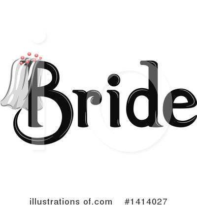 Royalty-Free (RF) Wedding Clipart Illustration by BNP Design Studio - Stock Sample #1414027