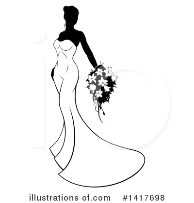 Royalty-Free (RF) Wedding Clipart Illustration by AtStockIllustration - Stock Sample #1417698