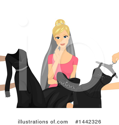 Royalty-Free (RF) Wedding Clipart Illustration by BNP Design Studio - Stock Sample #1442326