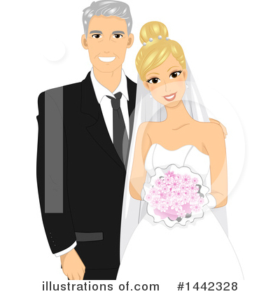 Royalty-Free (RF) Wedding Clipart Illustration by BNP Design Studio - Stock Sample #1442328