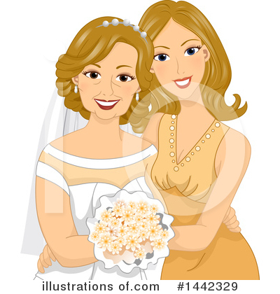 Royalty-Free (RF) Wedding Clipart Illustration by BNP Design Studio - Stock Sample #1442329
