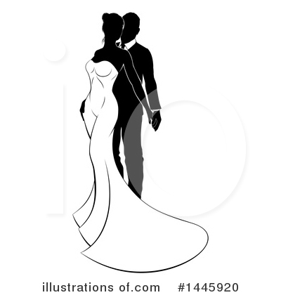 Royalty-Free (RF) Wedding Clipart Illustration by AtStockIllustration - Stock Sample #1445920