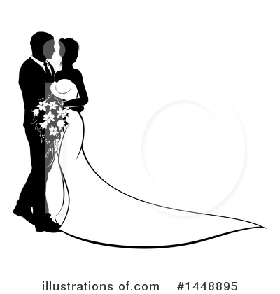 Royalty-Free (RF) Wedding Clipart Illustration by AtStockIllustration - Stock Sample #1448895