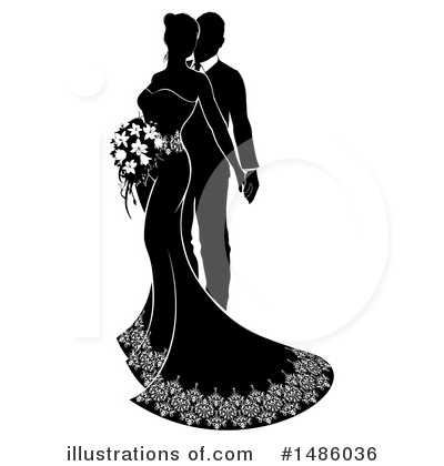 Royalty-Free (RF) Wedding Clipart Illustration by AtStockIllustration - Stock Sample #1486036