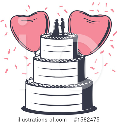 Royalty-Free (RF) Wedding Clipart Illustration by Vector Tradition SM - Stock Sample #1582475