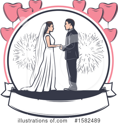 Bride Clipart #1582489 by Vector Tradition SM