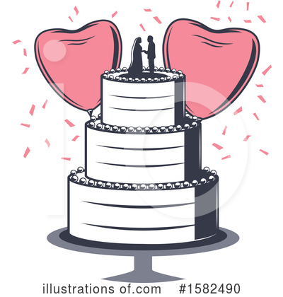 Royalty-Free (RF) Wedding Clipart Illustration by Vector Tradition SM - Stock Sample #1582490
