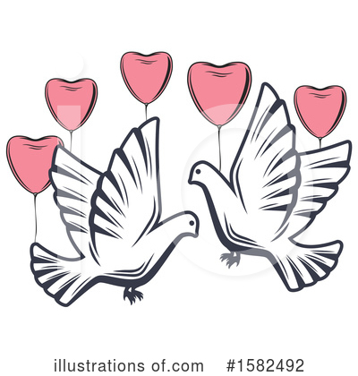 Royalty-Free (RF) Wedding Clipart Illustration by Vector Tradition SM - Stock Sample #1582492