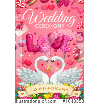 Royalty-Free (RF) Wedding Clipart Illustration by Vector Tradition SM - Stock Sample #1643353