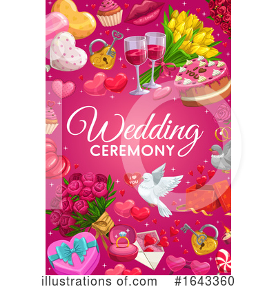 Royalty-Free (RF) Wedding Clipart Illustration by Vector Tradition SM - Stock Sample #1643360