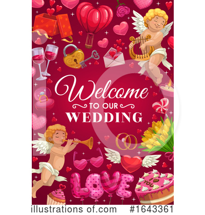 Royalty-Free (RF) Wedding Clipart Illustration by Vector Tradition SM - Stock Sample #1643361