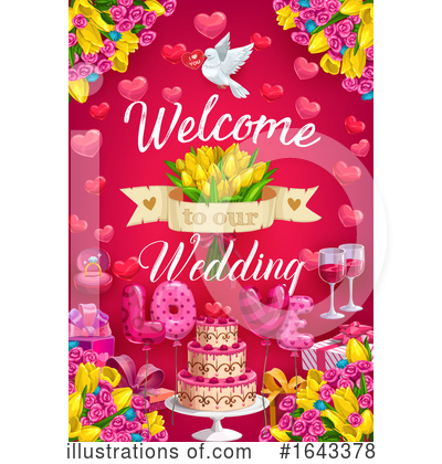 Royalty-Free (RF) Wedding Clipart Illustration by Vector Tradition SM - Stock Sample #1643378