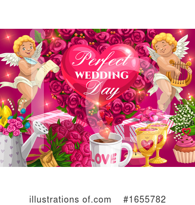 Royalty-Free (RF) Wedding Clipart Illustration by Vector Tradition SM - Stock Sample #1655782